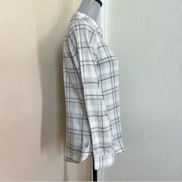 NWT Kuhl Plaid Button Down Shirt - Picture 4 of 10